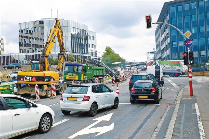 Bald soll der Verkehr dort wieder besser rollen
