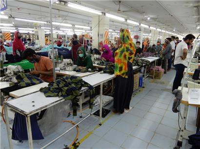 Bangladeschs Hauptstadt Dhaka und ihre Vororte sind ein wichtiges Zentrum der Textilindustrie
