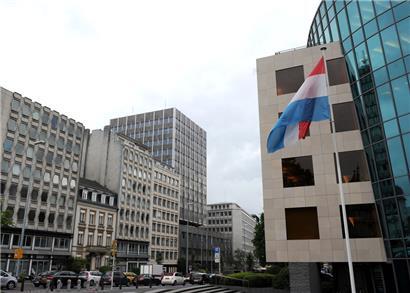 Banken im Luxemburger Zentrum

