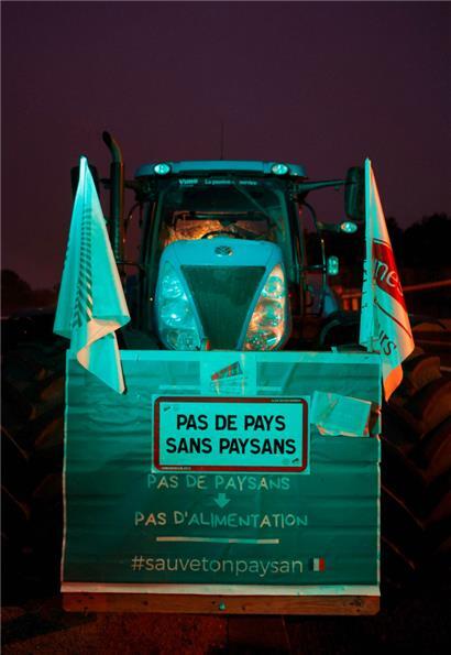 Bauern-Protest im September in Frankreich gegen das Mercosur-Abkommen
