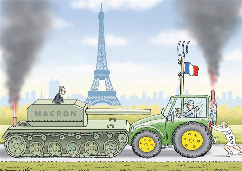 Bauernproteste in Frankreich