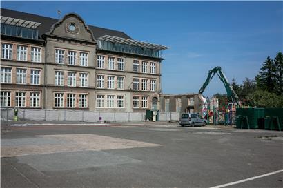 Baustelle Brouch: Bis 2028 wird die altehrwürdige Schule renoviert
