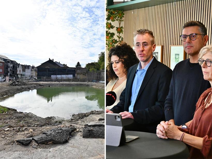 Baustelle in Differdingen und Oppositionspolitiker: „Man hat wohl gehofft, das Geld irgendwie zurückzubekommen und die Affäre unter den Teppich zu kehren“