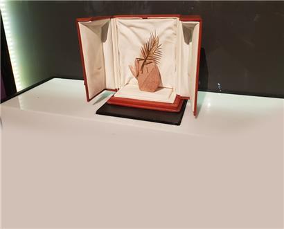 Begehrt in Cannes: die Goldene Palme, hier jene aus dem Jahr 1961
