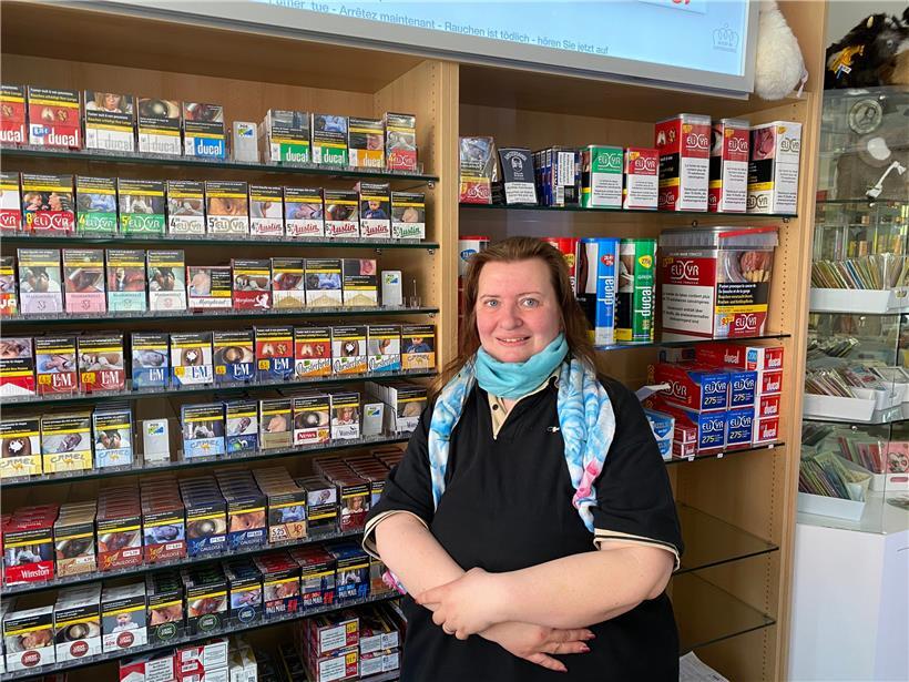 Bei Antoinette Strassen kann man auch seine Lieblingszigaretten oder Zeitungen, die nicht in der Auslage sind, bestellen
