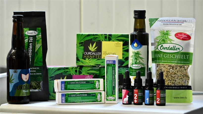 Bei Cannad’Our gibt es Tee, Handcremes, Öle und sogar Bier auf Hanfbasis