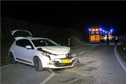 Bei Mertert kam es am Sonntag zu einem Unfall
