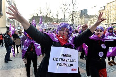 Bei dem jährlichen Frauenstreik in Luxemburg wurden viele Forderungen gestellt, zu denen die Parteien bei der Umfrage des „CID Fraen an Gender“ Stellung beziehen sollten 
