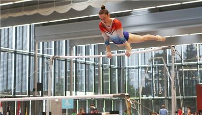 Bei den Luxembourg Open erreichte Céleste Mordenti im Mehrkampf mit 50,050 Punkten einen weiteren Meilenstein
