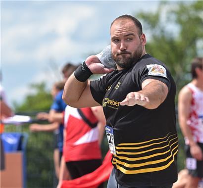 Bei den Meisterschaften in Schifflingen näherte sich Bob Bertemes wieder der 21-Meter-Marke
