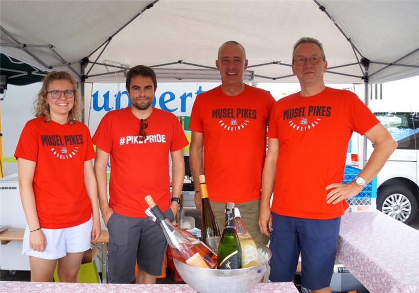 Bei den Musel Pikes gab’s prickelnde Perlen und erfrischenden „Summerwäin“