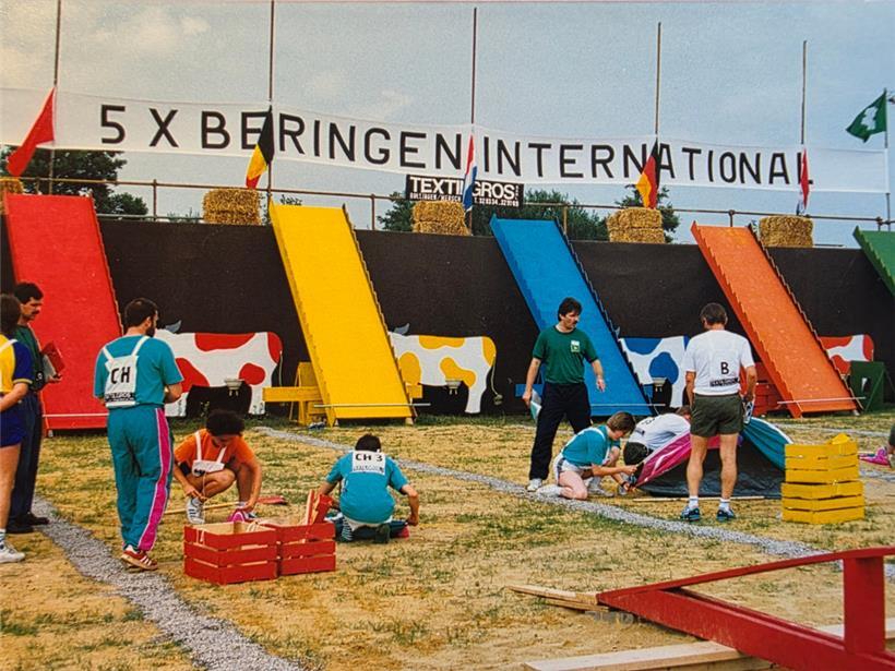 Bei den Spielen 1989 ging es am Ende hoch hinaus