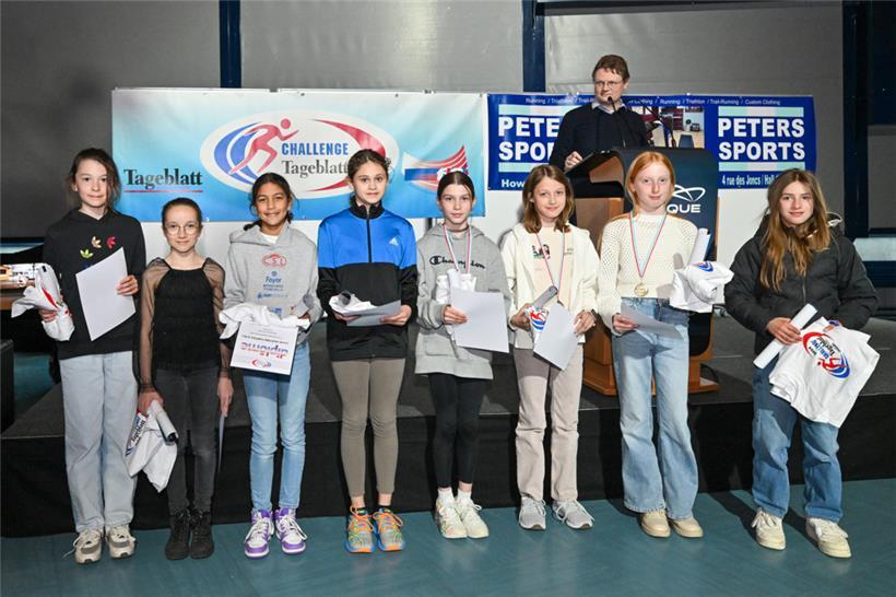 Bei den U12-Mädchen, Jahrgang 2013 gab es einen Doppelsieg des Celtic Diekirch d...