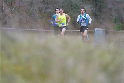 Bei den U23 ging der Titel am Sonntag an Jory Teixeira (l.), der sich vor David Lang (2.v.l) und Ben Schmit durchsetzte (r.) 
