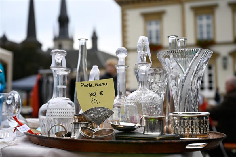 Bei den „Vide-greniers“ bieten Privatpersonen Fundstücke aus zweiter Hand an
