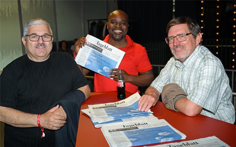 Bei der 111-Jahr-Feier gab’s natürlich auch eine gute Zeitung zu lesen
