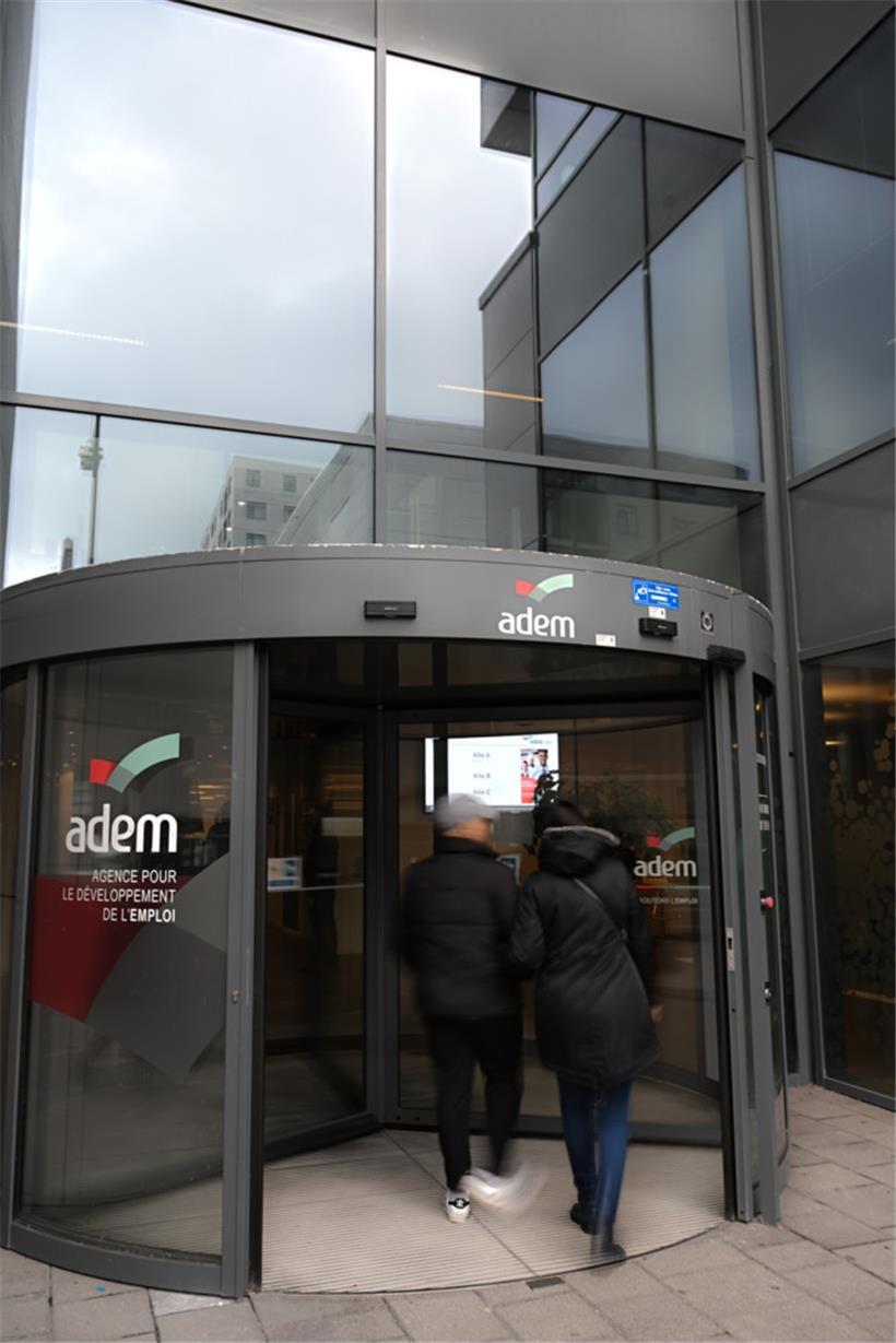 Bei der ADEM sind mehr Menschen als vergangenes Jahr als arbeitssuchend angemeldet
