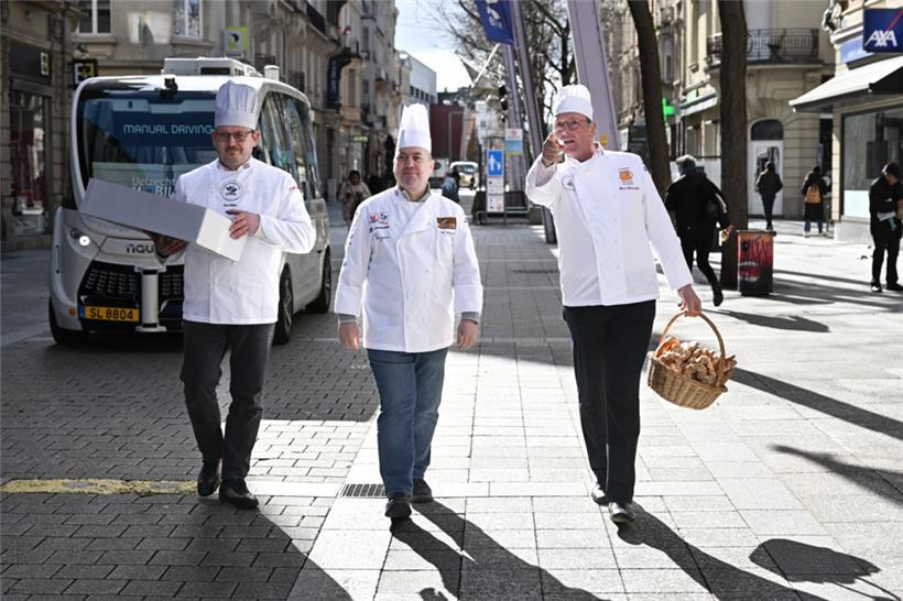Bei der Aktion soll auf das Handwerk von unter anderem den Bäckerinnen und Bäcke...