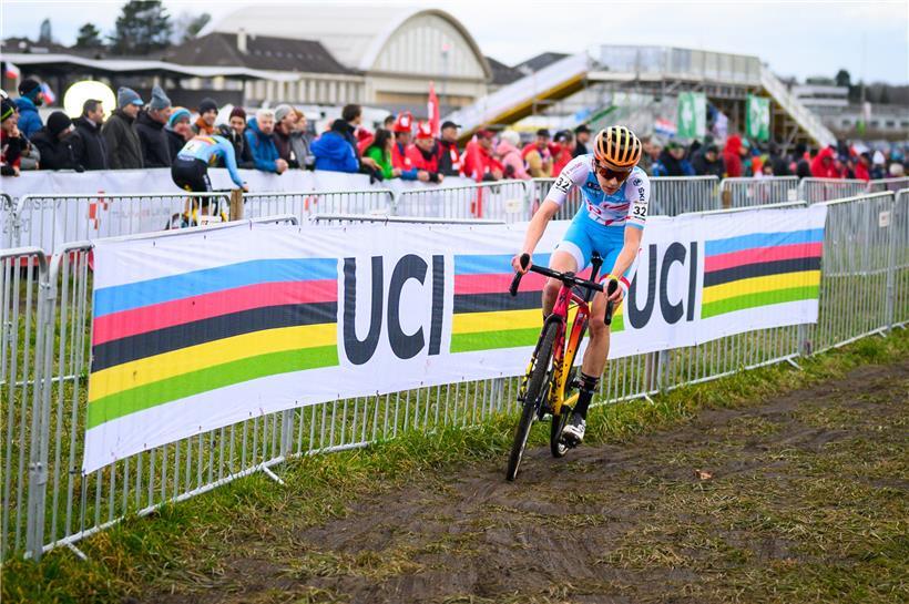 Bei der Cyclocross-WM 2020 in Dübendorf fuhr Christine Majerus auf den 15. Platz
