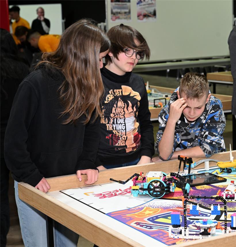 Bei der „First Lego League“ rauchen die Köpfe