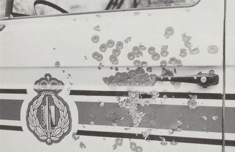 Bei der Flucht der Bankräuber kam es mehrmals zu Schusswechseln mit der Polizei
