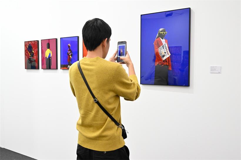 Bei der Luxembourg Art Week, hier 2024, kommen Kunstfans auf ihre Kosten