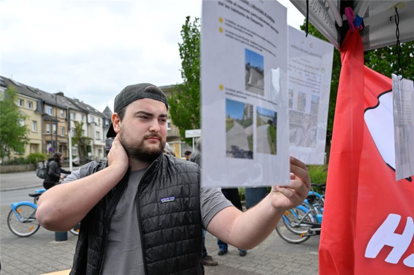 Bei der Präsentation am Freitag in Gasperich konnten Interessierte die Wünsche v...