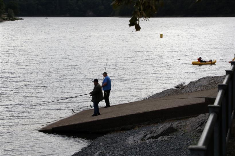 Bei der Präsenz von „Blaualgen“ muss auf Angeln, Schwimmen und das Ausüben anderer Wassersportarten verzichtet werden
