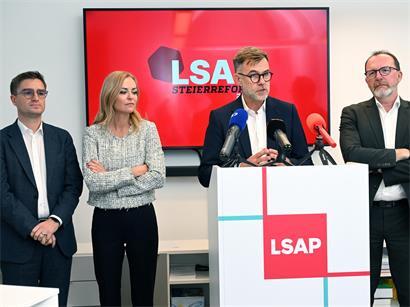 Bei der Pressekonferenz der LSAP am Montag ging es um die Steuerreform