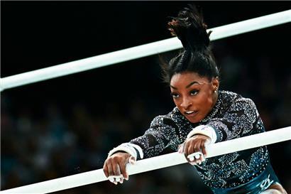 Bei der Qualifikation der Turnerinnen präsentierte sich Simone Biles stark
