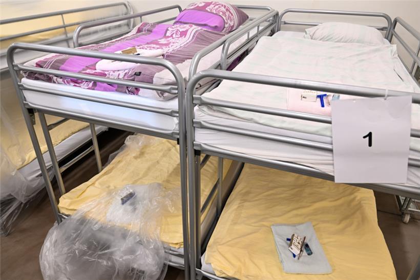 Bei der Registrierung wird jedem Begünstigten sein nummeriertes Bett zugewiesen