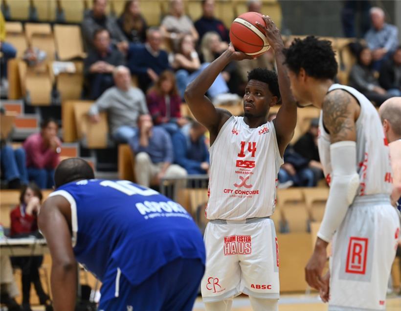 Bei der Sparta zeigte Jarvis Williams ein sicheres Händchen von der Freiwurflinie
