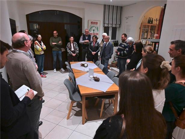 Bei der Verkostung haben wir selbst einiges über Wein dazugelernt
