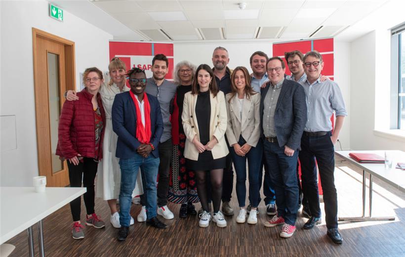 Bei der Vorstellung des LSAP-Wahlprogramms für Esch waren insgesamt zwölf der 19 Kandidaten anwesend
