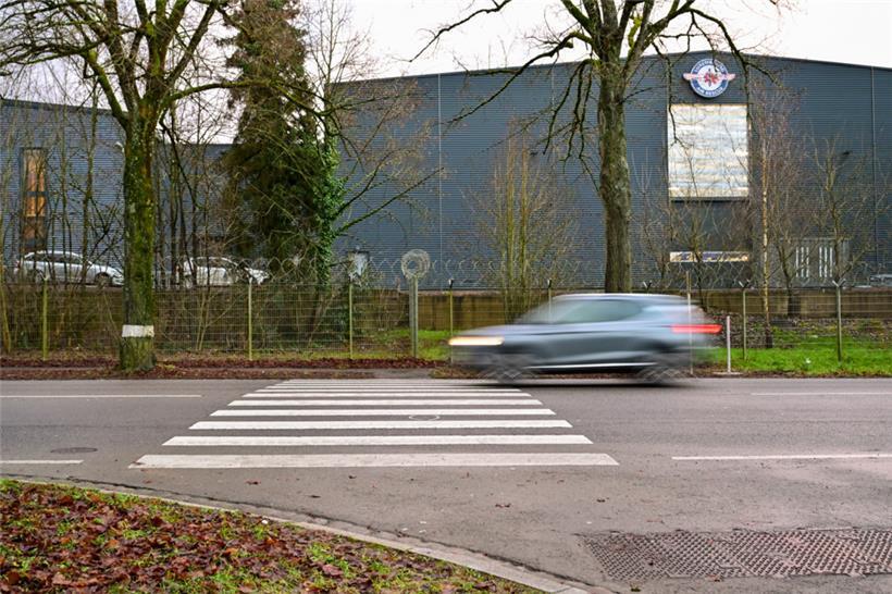 Bei einem Zebrastreifen in der rue de Trèves in Findel ereignete sich am 10. Dezember ein tödlicher Unfall
