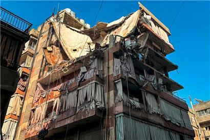 Bei einem israelischen Angriff auf das Gebiet Ghobeiri in Beirut wurden nach libanesischen Angaben sechs Menschen getötet
