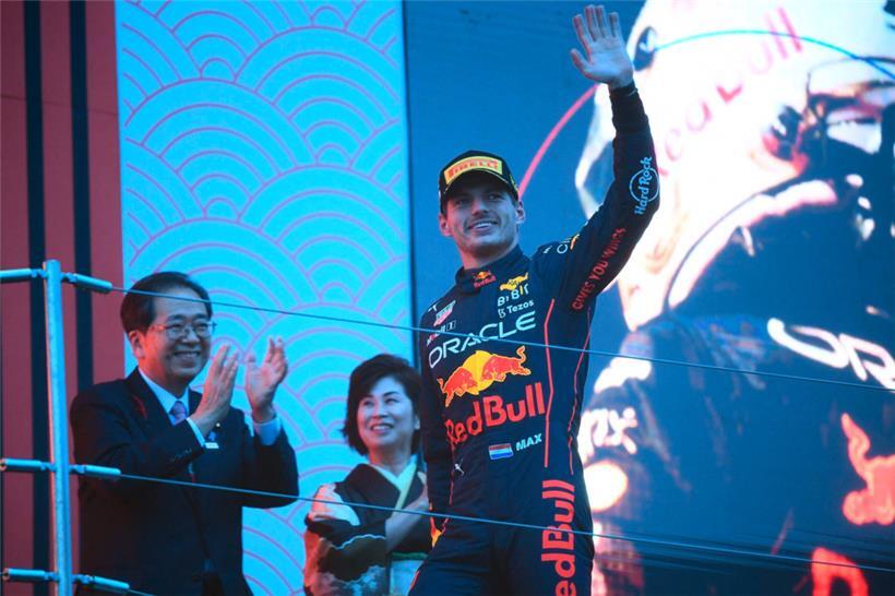 Bei noch vier ausstehenden Rennen ist Max Verstappen nicht mehr von der Spitze zu verdrängen
