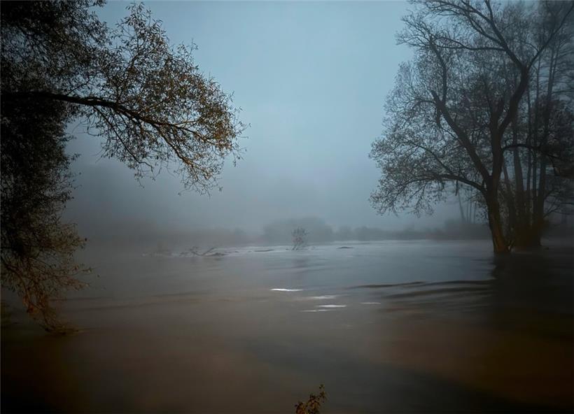 Bei uns herrscht vorerst weiter stabiles Hochdruckwetter – Nebel inklusive
