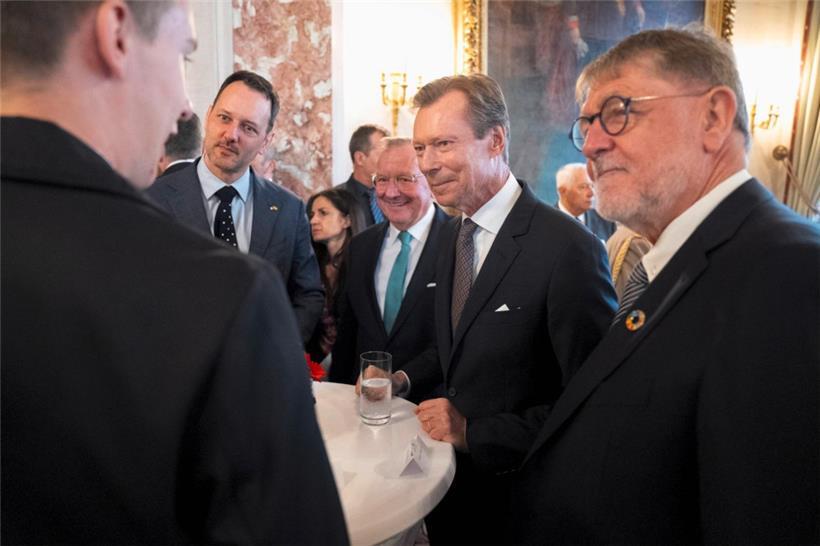 Beim Festakt zum Inkrafttreten der reformierten Verfassung Luxemburgs am 1. Juli...