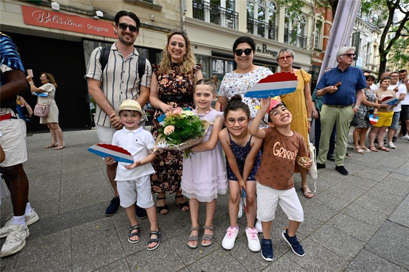 Beim Nationalfeiertag in Esch versammelten sich Groß und Klein