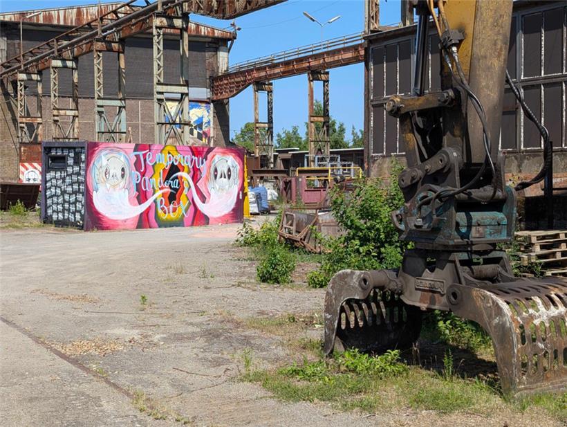 Beim Rundgang ist es schwer sich vorzustellen, dass hier in ein paar Jahren ein ganz neues Viertel stehen wird
