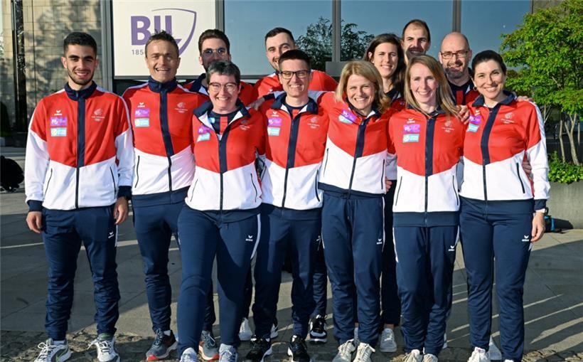Beim Squash scheint die gute Laune ansteckend zu sein. Ein Gefühl, das auch Nationaltrainer Bertrand Tissot vermittelte.
