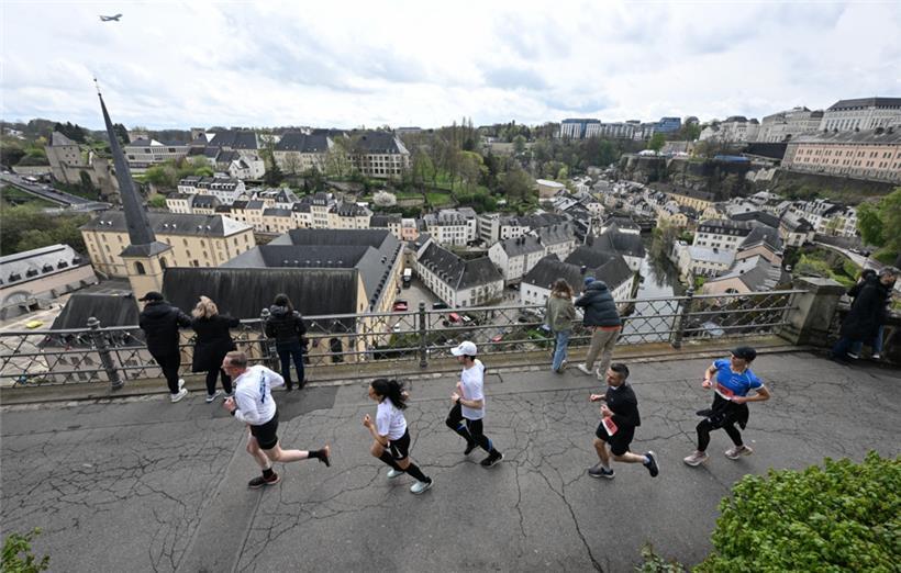 Beim Urban Trail können auch die Läufer so manch schöne Aussicht genießen