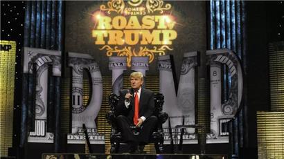 Beim eigenen Roast auf Comedy Central bewies Ex-US-Präsident Donald Trump 2011 viel Humor
