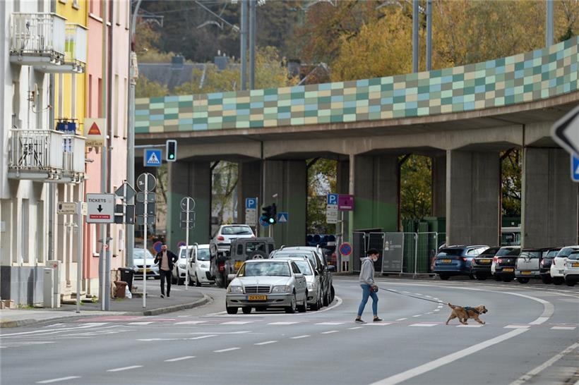 Bekanntes Bild aus Luxemburgs Innenstädten: Grünflächen sind hier Mangelware
