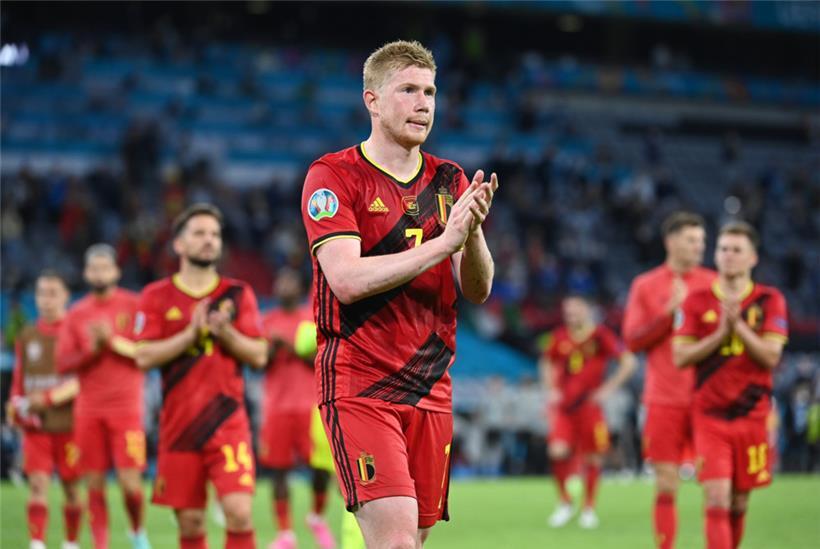 Belgiens Starspieler Kevin De Bruyne ist neu in Italien beim SSC Neapel

