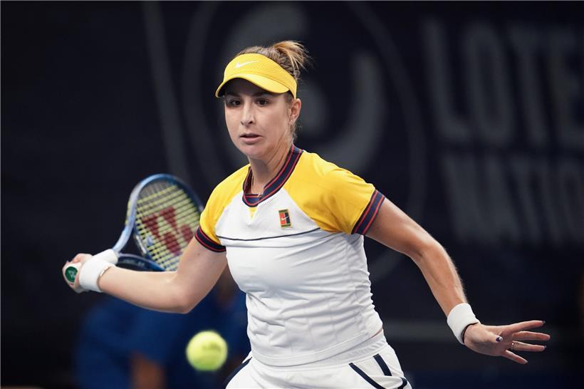 Belinda Bencic war im Halbfinale gegen Liudmila Samsonova unterlegen
