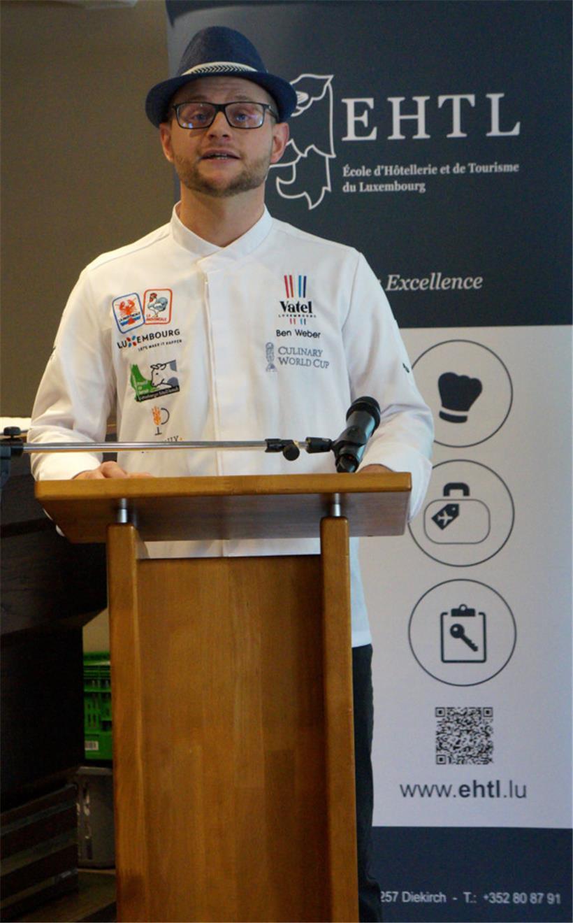 Ben Weber, Präsident des Veranstalters „Vatel-Club Luxemburg“