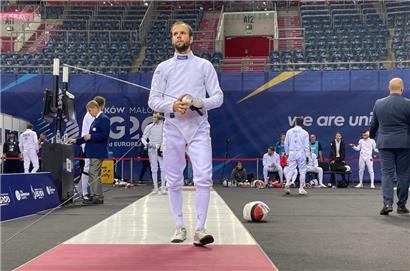 Benoit Omont überstand im Einzel die Gruppenphase
