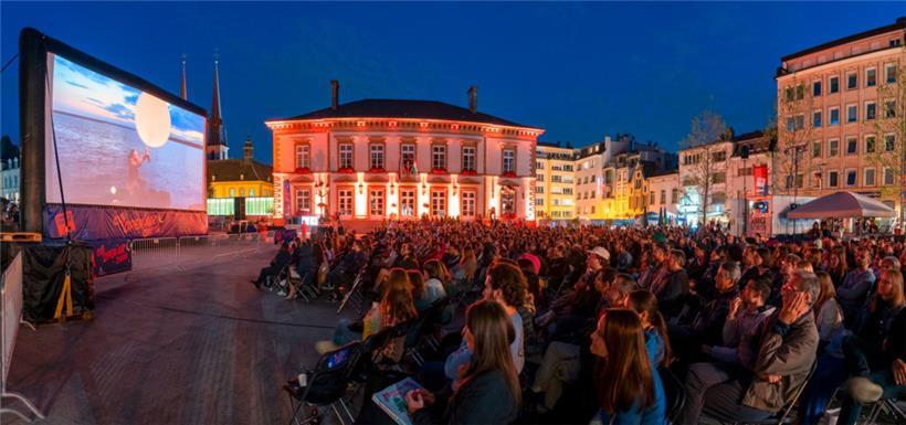 Bereits 2023 fanden viele Besucher den Weg in die Hauptstadt zum „City Cinema Open Air“ 
